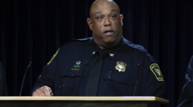 Cincinnati Police Chief Eliot Isaac at a 2019 news conference.