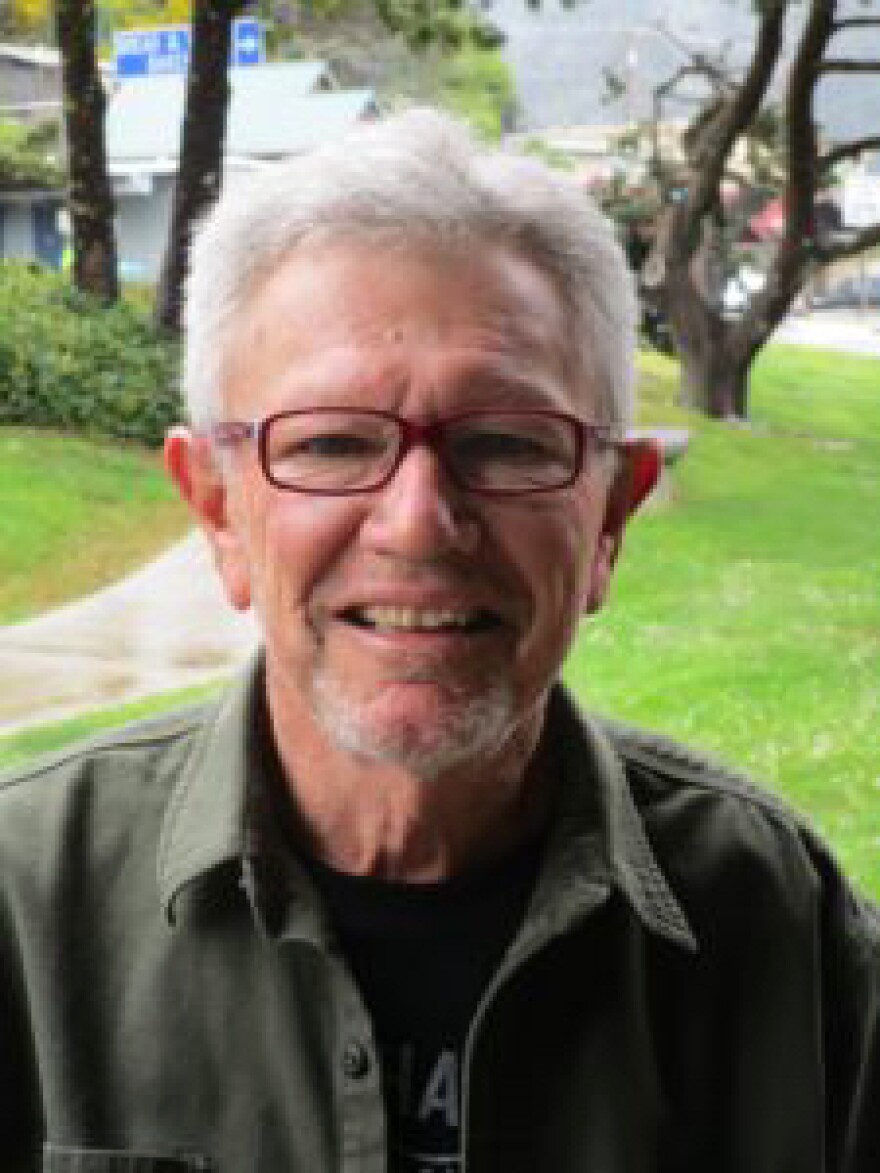 Portrait of a gray-haired man