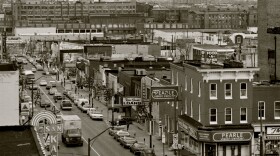 A rooftop view of East Baltimore, 1979.