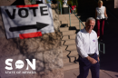 Nevada Gov. Joe Lombardo leaves a polling place after voting Wednesday, Oct. 21, 2026, in Las Vegas. (AP Photo/John Locher)