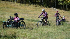 The MOFO included both adaptive and nondisabled riders.