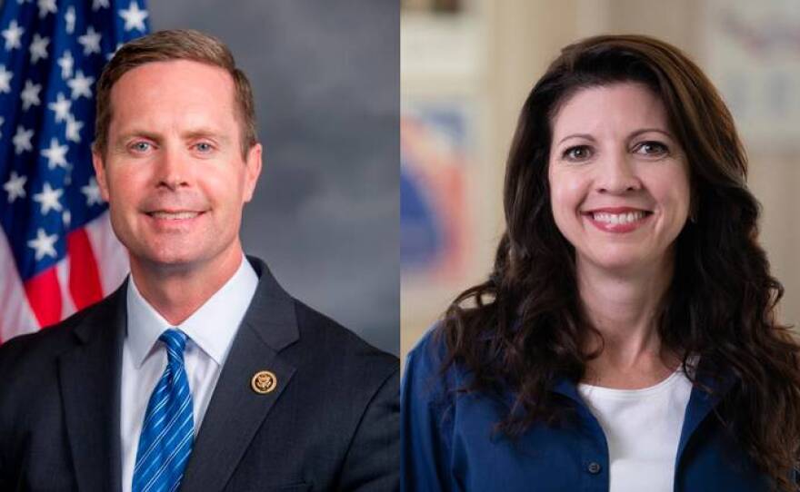 llinois’ 13th Congressional District race, U.S. Rep. Rodney Davis, R-Taylorville and Betsy Dirksen Londrigan Democrat .