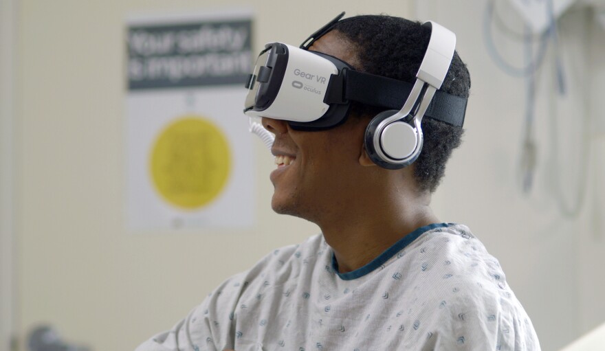 Cedars-Sinai Medical Center in Los Angeles has been testing the value of <a href="https://www.virtualmedicine.health/">virtual reality devices in hospital settings</a> for a number of years.