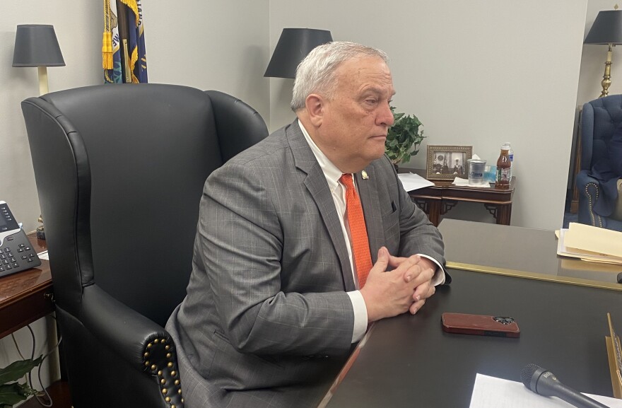 GOP Senate President Robert Stivers told reporters Tuesday that the Senate impeachment committee will suspend the impeachment proceedings as they wait for the Judicial Conduct Commission to act.