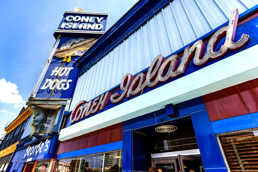 George's Coney Island hot dog restaurant in Worcester, Mass.