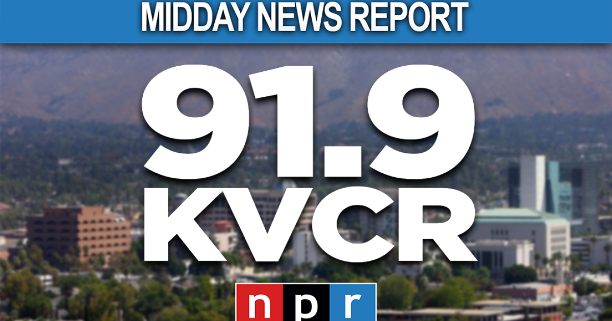 2/10 KVCR Midday News: Child Tests Positive for Measles in Riverside County, A New Bill Aims To Sue Oil Companies Over Climate Change, & More