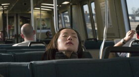 When we’re trying to fall asleep, white noise can create a masking effect that blocks sudden changes in sound.