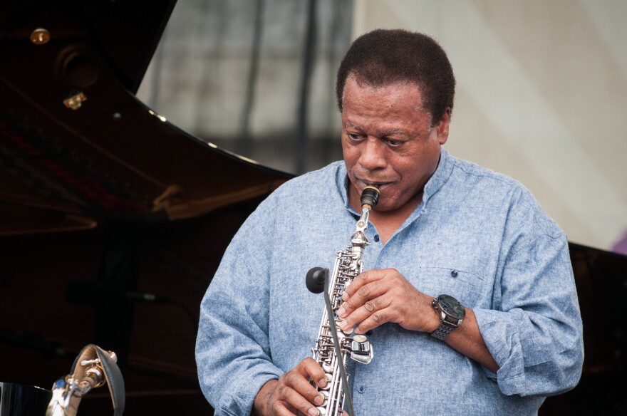 Wayne Shorter, performing at Newport Jazz Festival