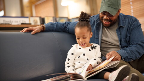 This month's Books and Beyond highlights efforts by Milwaukee Public Library and Reach Out and Read to encourage families to read together.