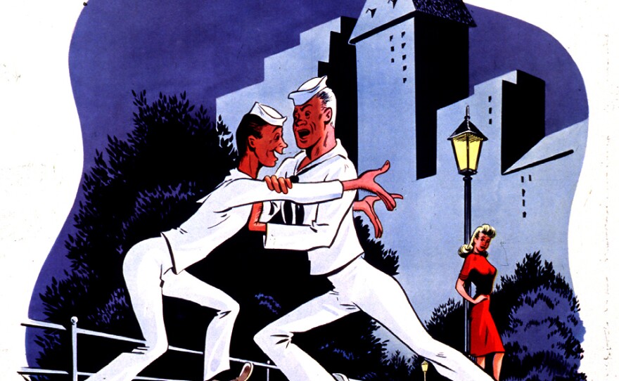 A poster circa 1942.