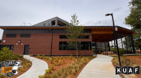 Airship on the Porch is the company's newest location on the Walmart Home Office campus