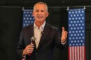 Florida Democratic gubernatorial candidate David Jolly speaks to supporters during a town hall meeting Saturday in Leesburg.