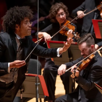 Conductor Rafael Payare leads The Philadelphia Orchestra on Nov. 11, 2021.