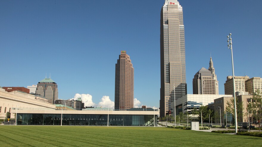 The new Cleveland Convention Center is hosting its first major event, the National Senior Games.