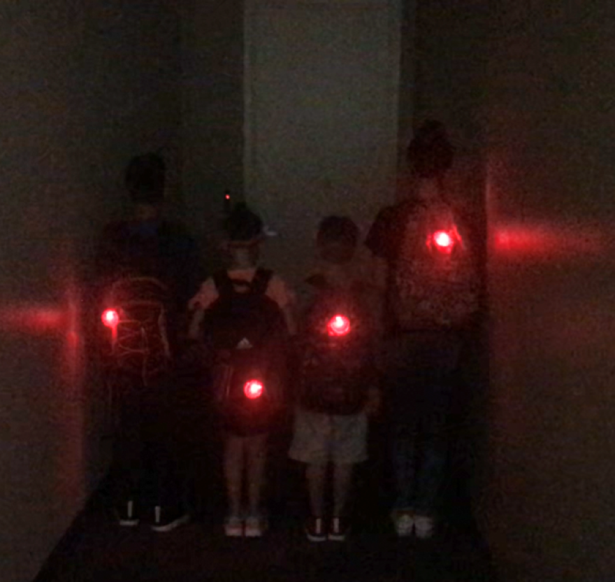 The Cape Coral Fire Department is offering free reflective backpack flashers as a public safety measure. The small LED lights are red, and can be clipped on to a child's backpack to make them more visible to motorists.