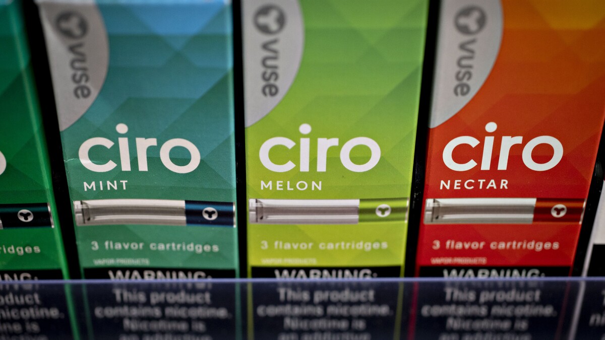 Trump Administration Cracks Down On Some Flavored Vaping Products | Maine Public Trump Administration Cracks Down On Some Flavored Vaping Products | Maine Public