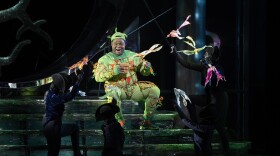 Michael Sumuel as Papageno in Mozart's "The Magic Flute."