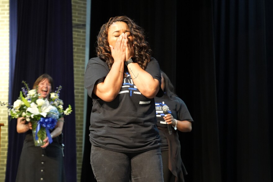 Chanel Jones was named the 2025 Piedmont-Triad Regional Teacher of the Year. (Photo courtesy of Alamance-Burlington School System)