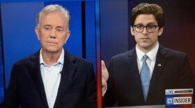 Democratic incumbent Ned Lamont and Republican challenger Ryan Fazio fin their first televised gubernatorial debate hosted by WFSB and CT Insider on Thursday October 22, 2026.
