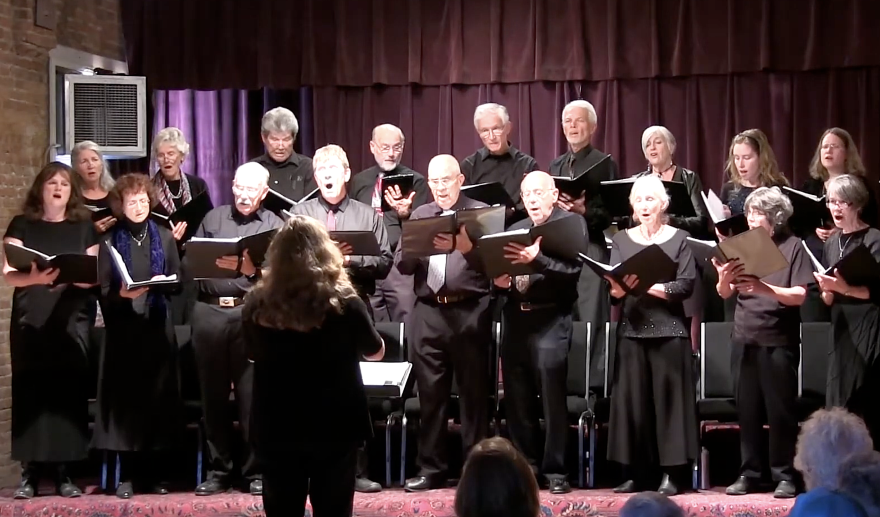 The North Fork Community Choir at the Blue Sage Center for the Arts
