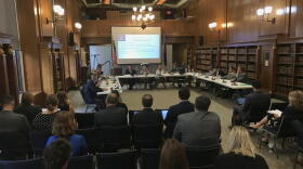 The Governor's Workforce Cabinet meeting on Aug. 15, 2019.