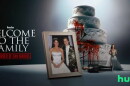 Hulu promo shot features a broken picture frame of Dan Markel and Wendi Adelson along with a bloodied wedding cake