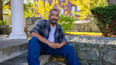Ronnie Lavash is a longtime West Warwick resident, who has faced housing insecurity in recent years.