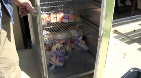 Each student gets bags for breakfast and lunch for two days.