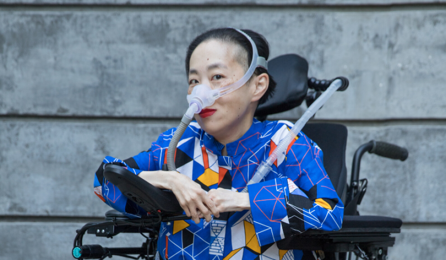 Disability rights activist and author Alice Wong