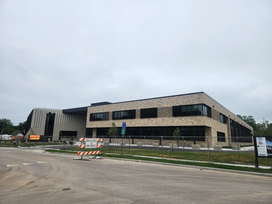 The new Reed Middle School being built in Springfield, Mo. (Photo taken May 20, 2026).