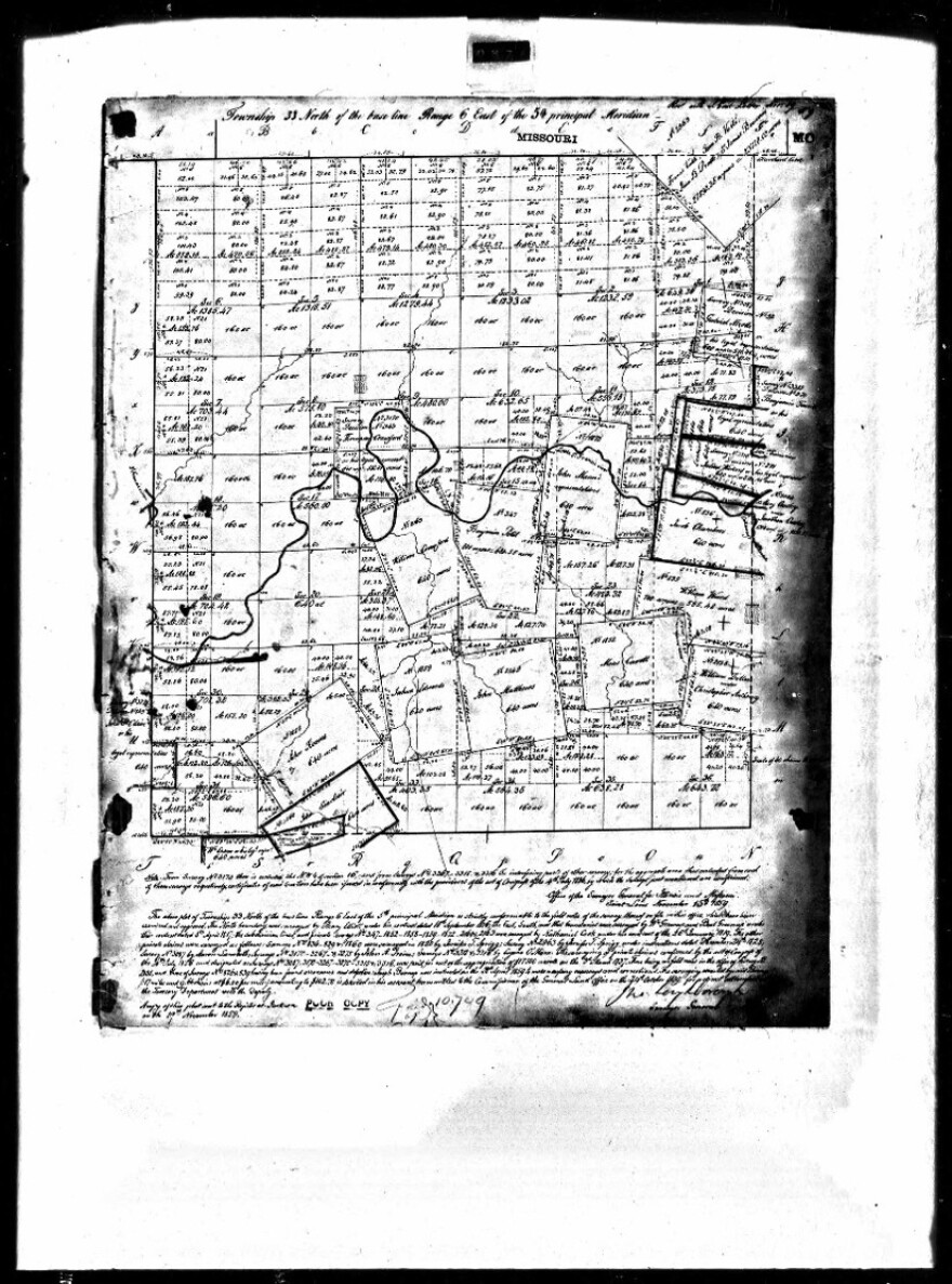 John Reeves property in Madison County, Missouri