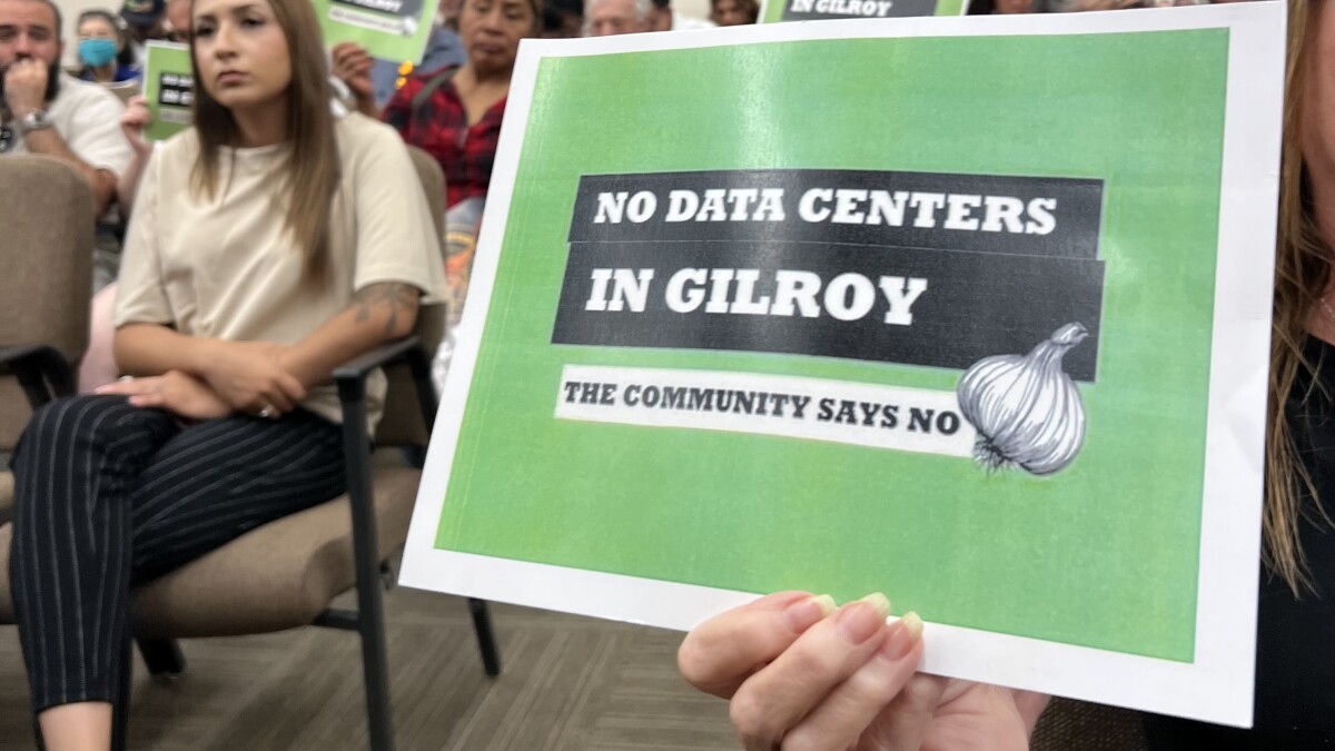 Data center pushback in Gilroy, don't stop eating veggies