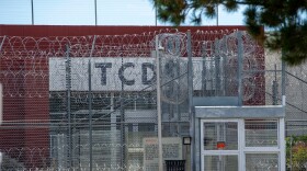 FILE - The Torrance County Detention Facility is seen, Sept. 29, 2022, in Estancia, N.M. (AP Photo/Andres Leighton, File)