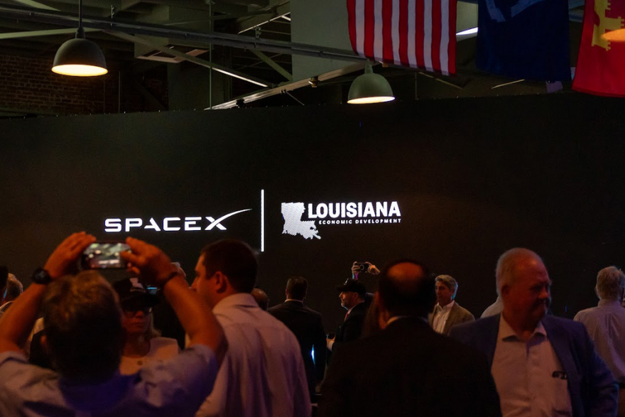 Announcement of SpaceX spaceport in Vermillion Parish