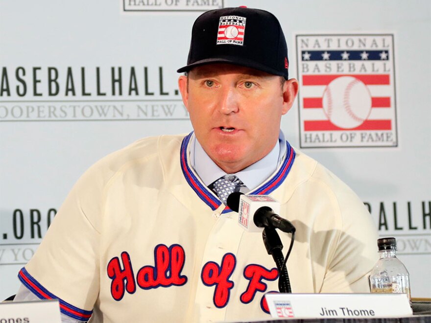 Jim Thome, Cleveland Indians Great, Inducted Into Baseball Hall Of Fame | WOSU Public Media