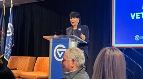 GVSU President Philomena Mantilla announces expansion of military service members program at Veterans Day Luncheon