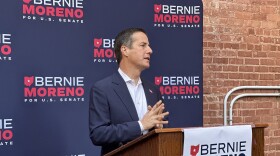 Bernie Moreno in Springfield in September 2024.