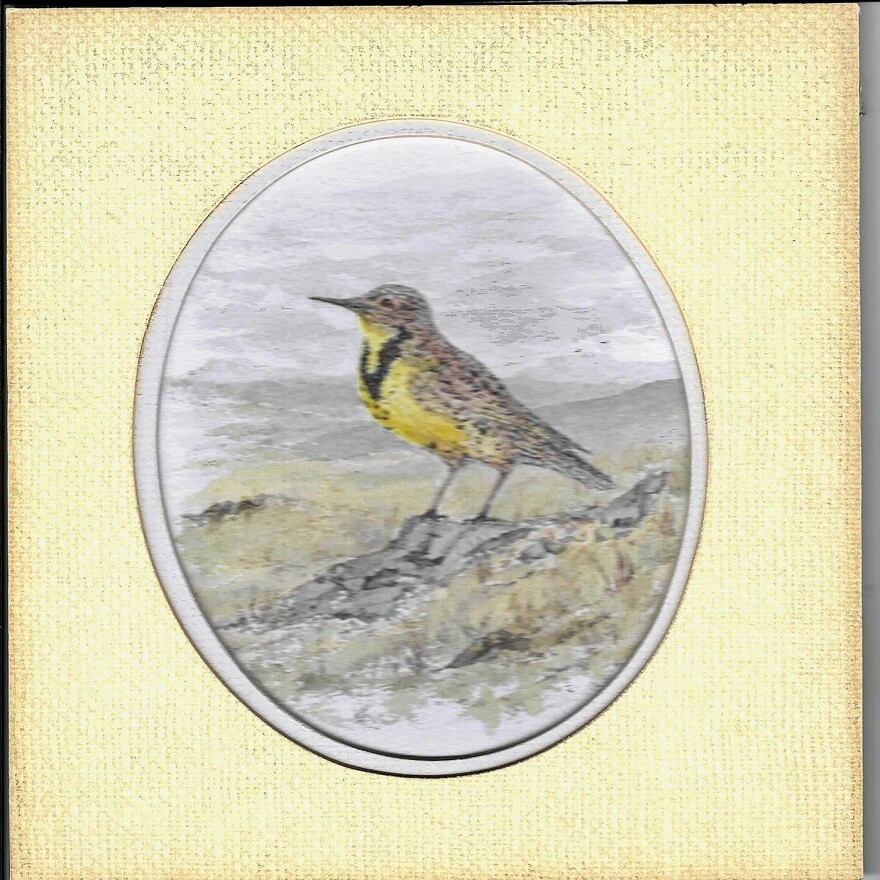Painting of Meadowlark