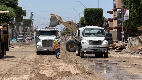 A current Somerton downtown redevelopment project is impacting some small businesses in the South Yuma County city.
