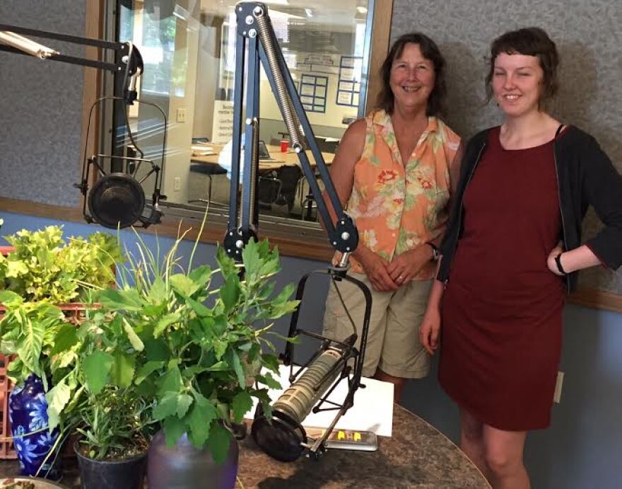 Krista Magaw (left) and her daughter, Anna Carlson will share their techniques for shopping, foraging, storing, and cooking local foods.