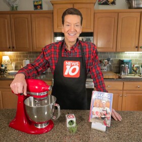 photo of David Andrews in his kitchen