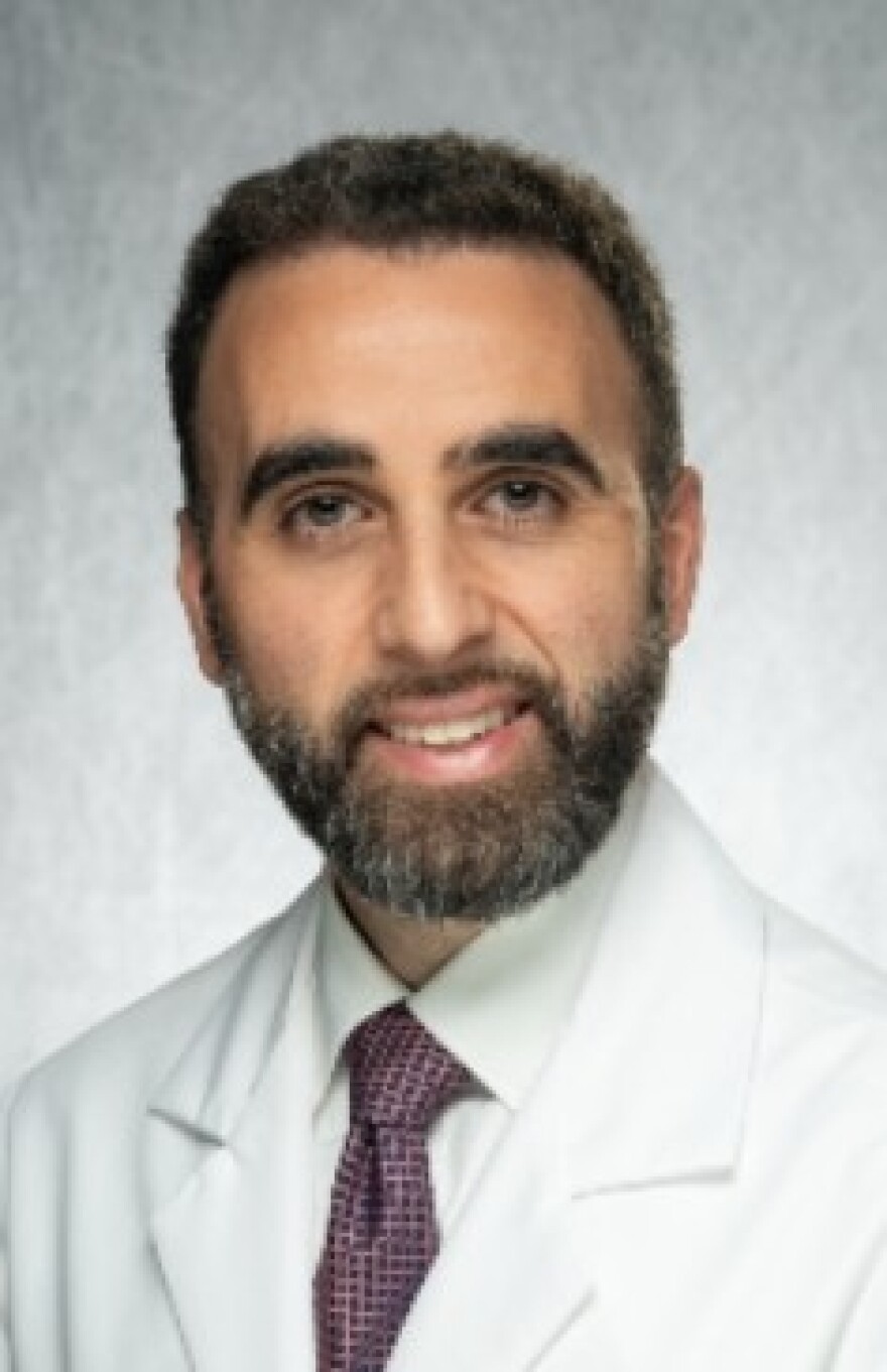 Dr. Ramy El-Diwany, UI Health Care transplant surgeon and assistant professor of surgery, earned his medical degree from Johns Hopkins University School of Medicine, Baltimore. He's been in Iowa City since September 2025.