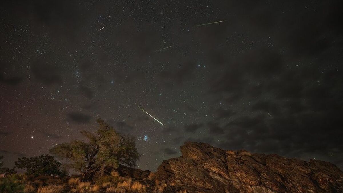 The Perseids meteor shower is peaking. But clouds may keep Iowans from seeing it