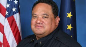 Jared Tuia, a former Anchorage Police officer who is Samoan, sued the city of Anchorage in 2019, alleging racial discrimination at the police department. (Anchorage Police Department)