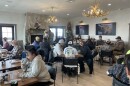 Diners filled the Hub during the restaurant's grand opening Dec. 10.