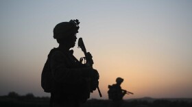 U.S. Marines step off in the early morning during an operation to push out Taliban fighters on July 18, 2009 in Herati, Afghanistan. (Joe Raedle/Getty Images)