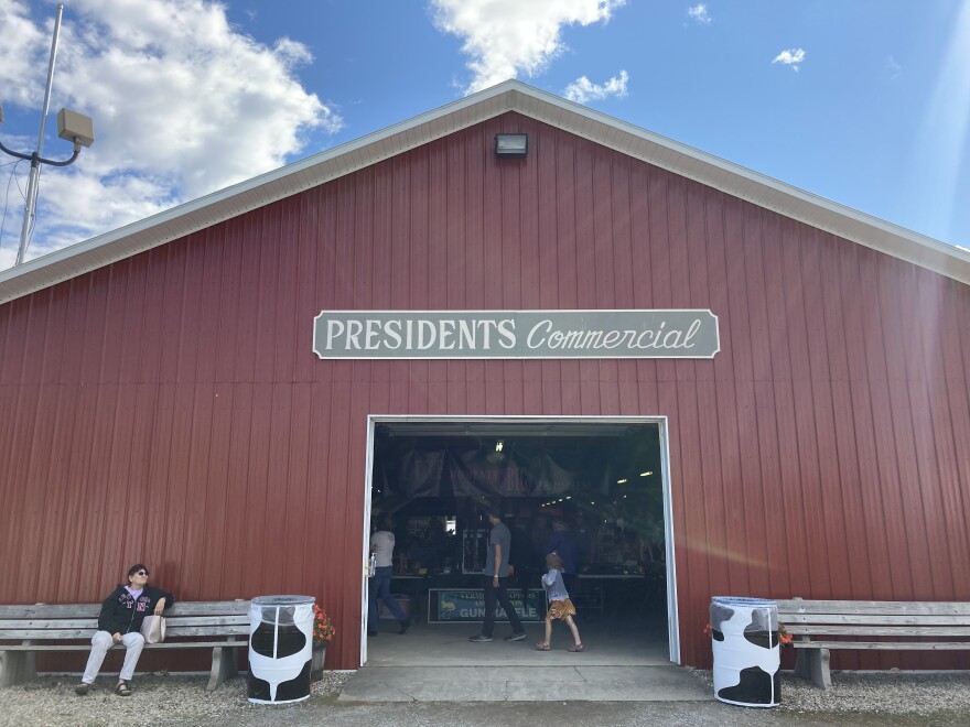 Staff from the Early Care and Education Association were recruiting for open positions across 20 child care centers in the Upper Valley region during the North Haverhill Fair.