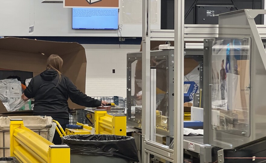 Updates showcased at Carbondale Sorting and Delivery Center