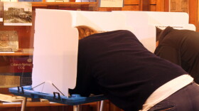 Voters cast ballots in Indianapolis on Tuesday, Nov. 6, 2018.