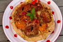 Tomato galette. (Kathy Gunst/Here & Now)
